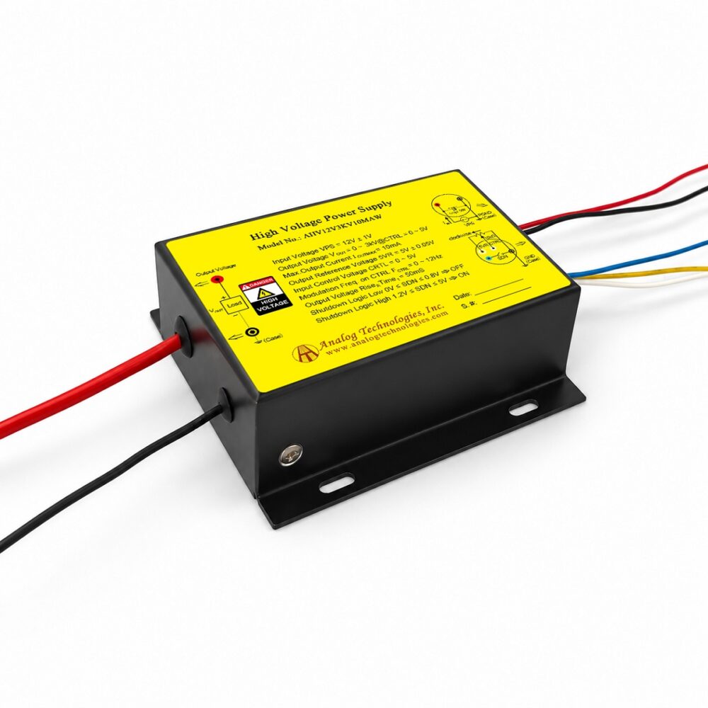 AHV12V3KV10MAW 3kV 10mA DC DC HV Power Supply (12V Input)