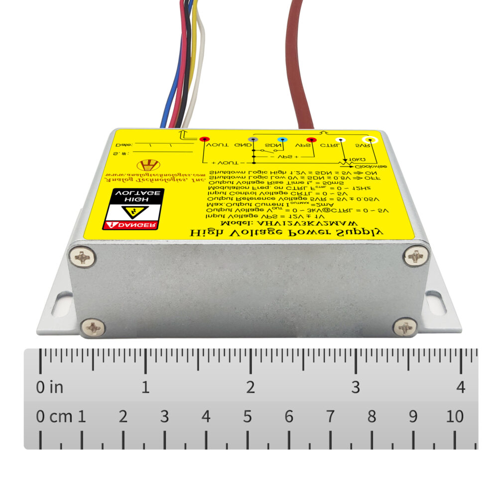 AHV12V3KV2MAW 3kV 2mA DC DC HV Power Supply (12V Input)