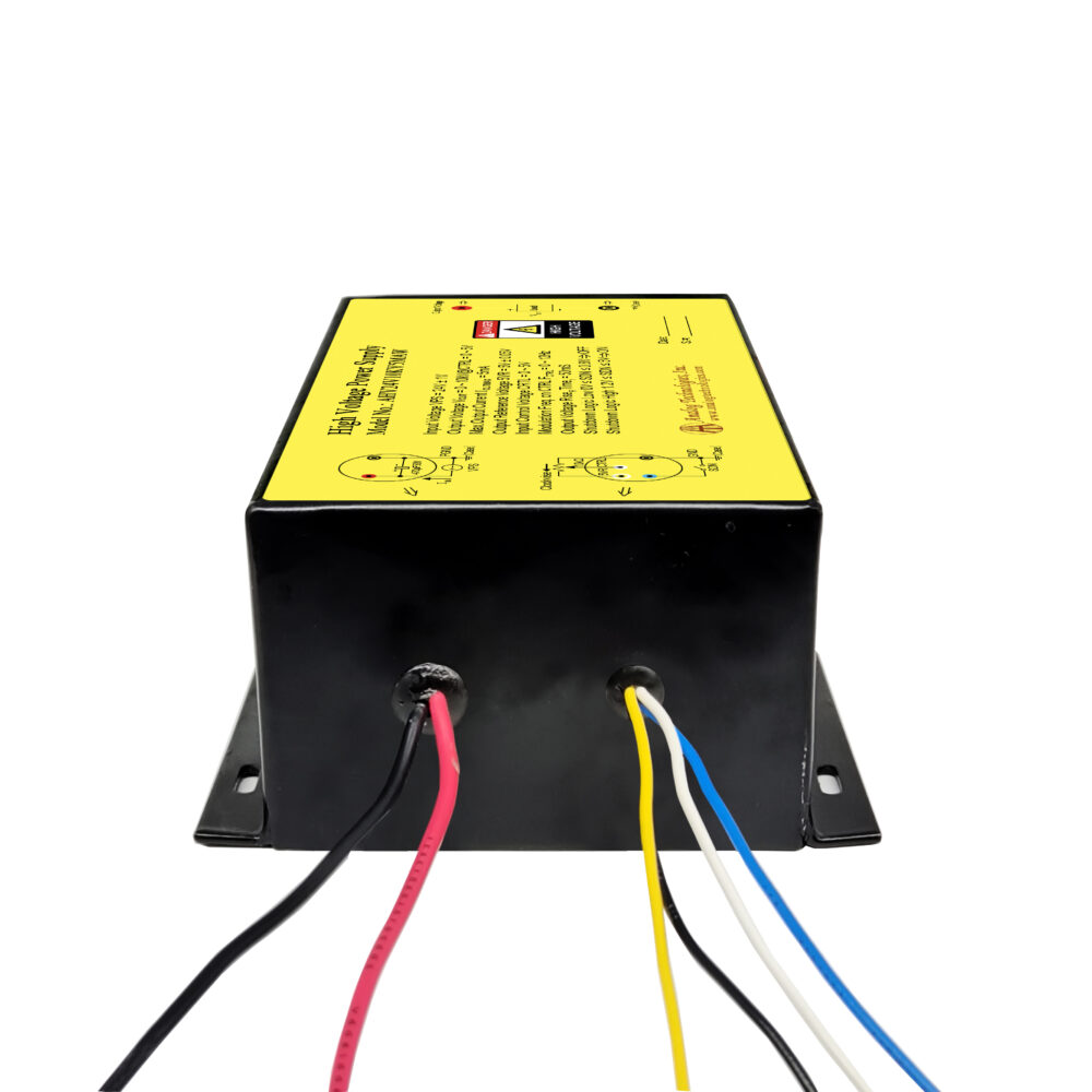 AHV24V10KV5MAW 10kV 5mA high precision high voltage power supply, 24V input, positive voltage output, linear regulation, shutdown