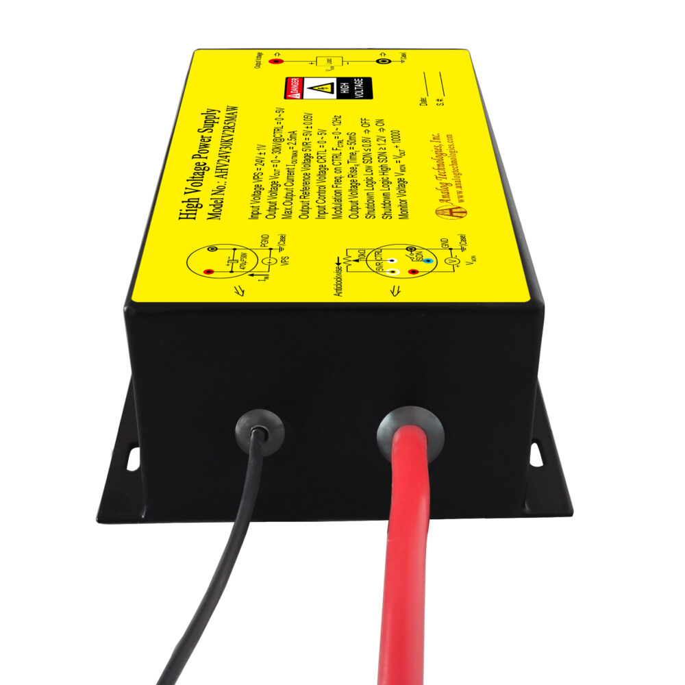 AHV24V30KV2R5MAW 30kV 2.5mA DC DC HV Power Supply (24V Input)