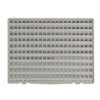 R06-131V 0603 0.1% resistor kit open case view showing 131 values