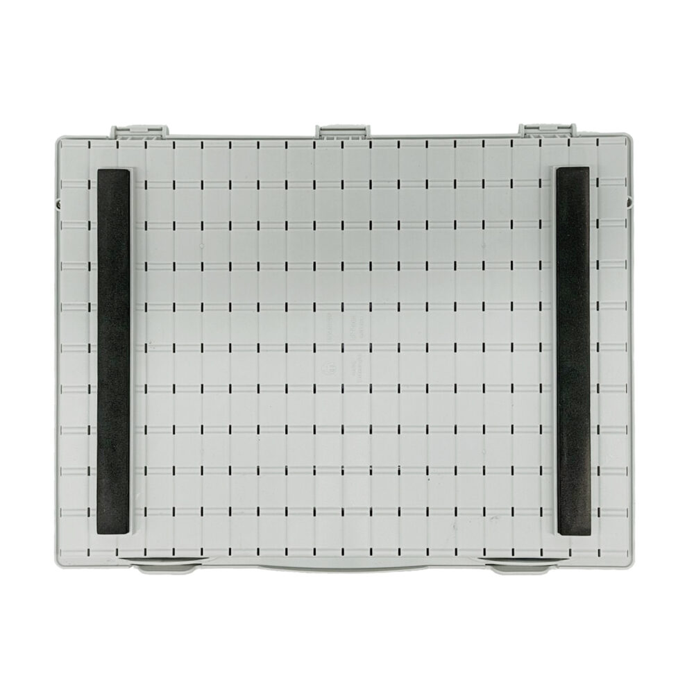 Top rear view image of the SK128B storage case.