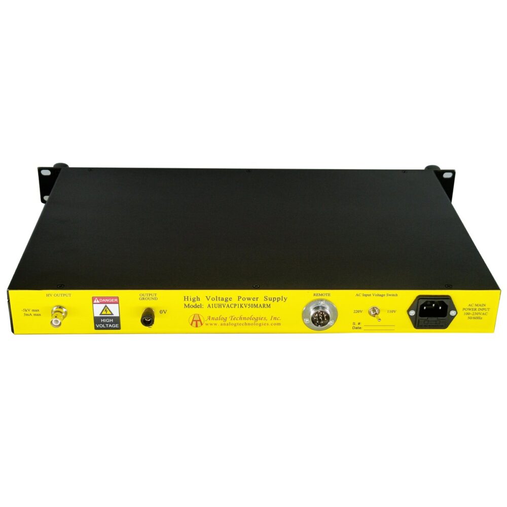 A1UHVACP1KV50MARM 1kV 50mA AC DC HV Power Supply (110V / 220V Input)