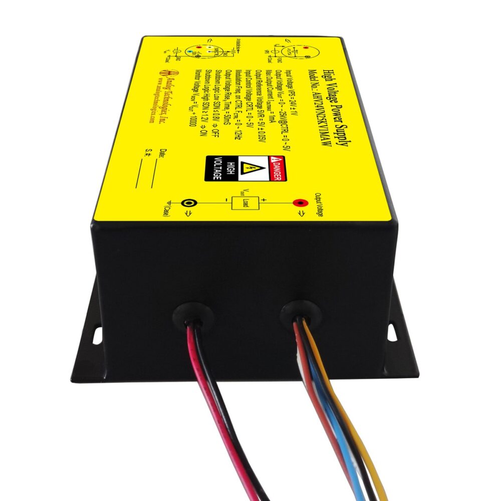 AHV24VN25KV1MAW &minus;25kV 1mA DC DC HV Power Supply (24V Input)