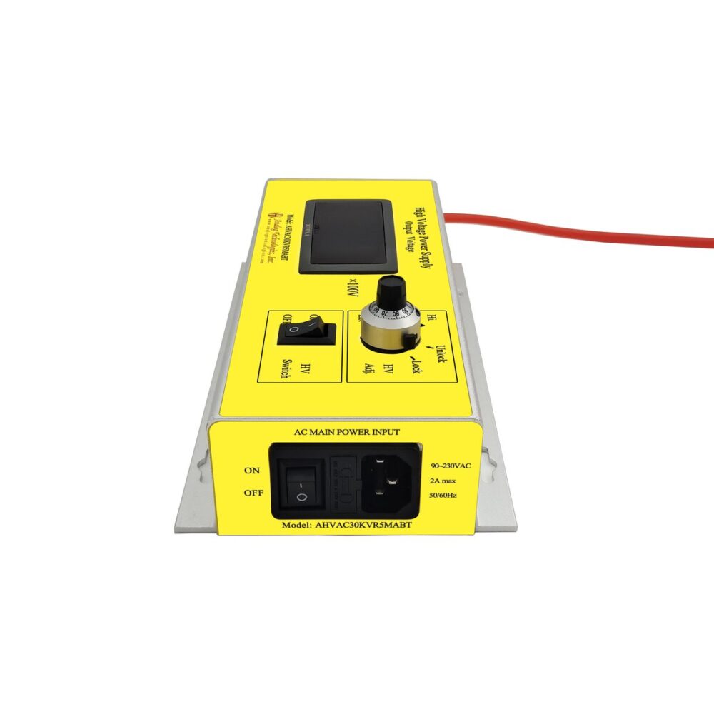 AHVAC30KVR5MABT 30kV 0.5mA AC DC HV Power Supply (90 ~ 230V Input)