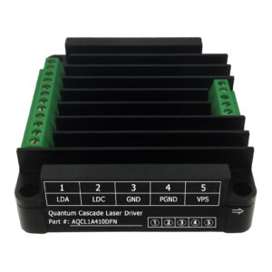 AQCL1A410DFN Ultra-Low Noise Laser Driver, 1A, High Voltage DC Input