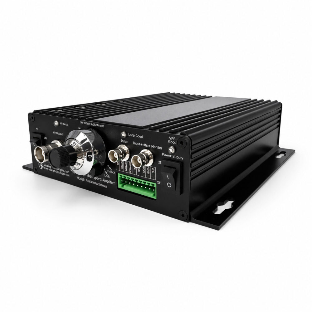 AHVA100V2X100MA_2 AHVA100V2X100MA 10V~100V 100mA 100V/us High Voltage Amplifier (24V Input)