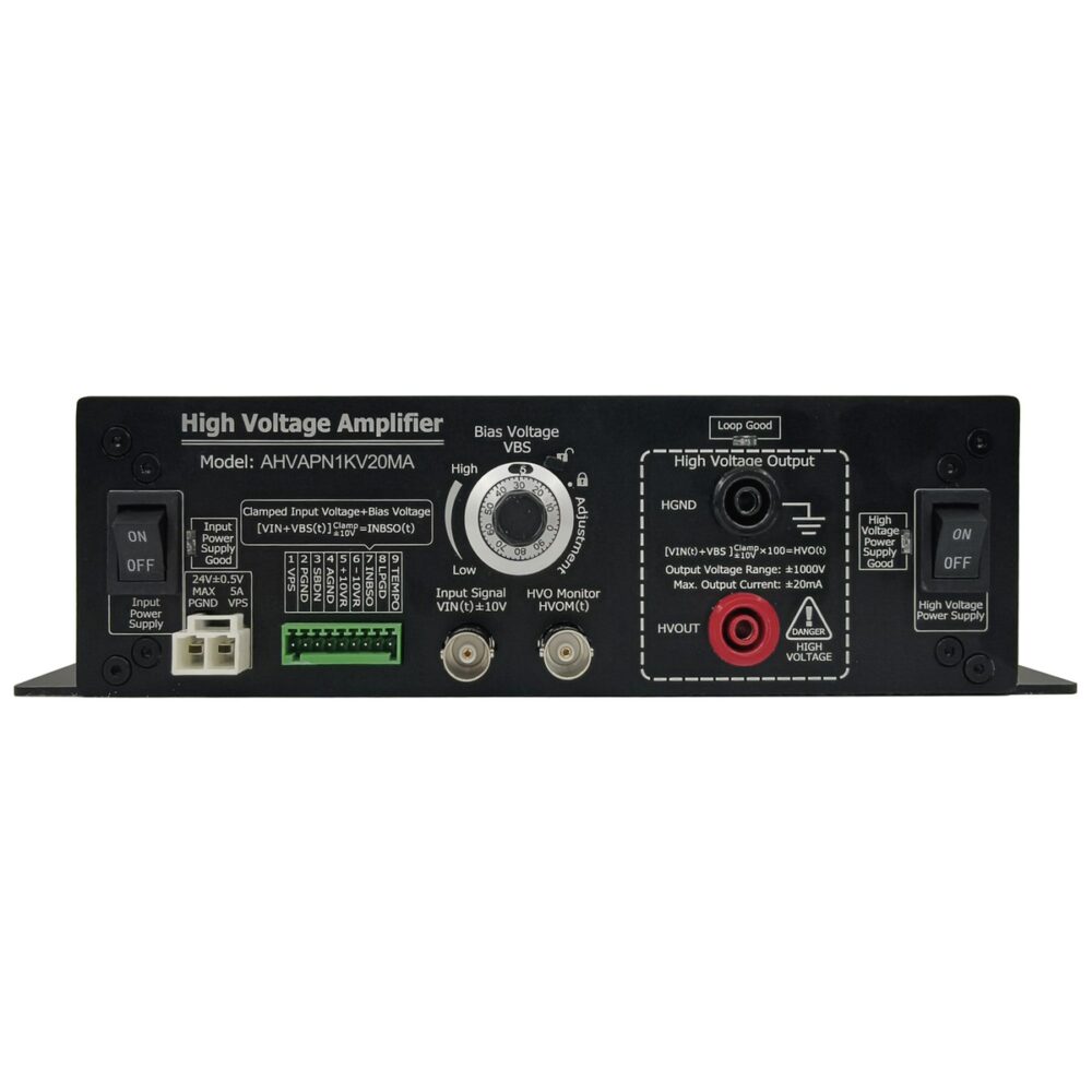 AHVAPN1KV20MABN -1kV~1kV 20mA 2000V/us High Voltage Amplifier (24V Input)