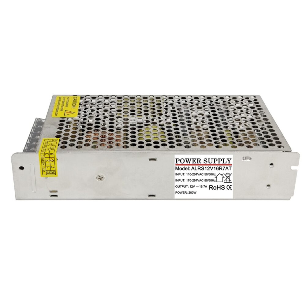 ALRS12V16R7AT_3 ALRS12V16R7AT 12V 16.7A 200W AC DC Switching Power Supply (90 ~ 264V Input)