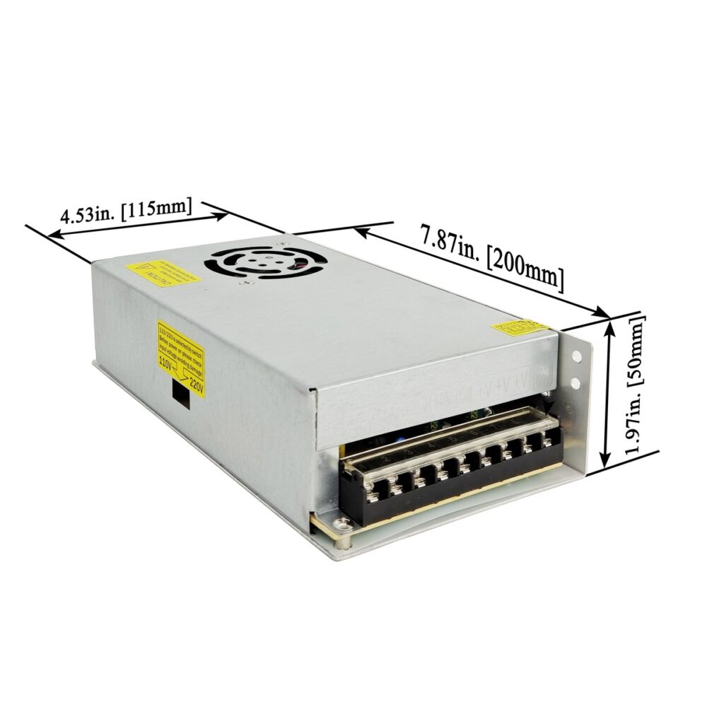 ALRS12V25AT_3 ALRS12V25AT 12V 25A 300W AC DC Switching Power Supply (90 ~ 264V Input)