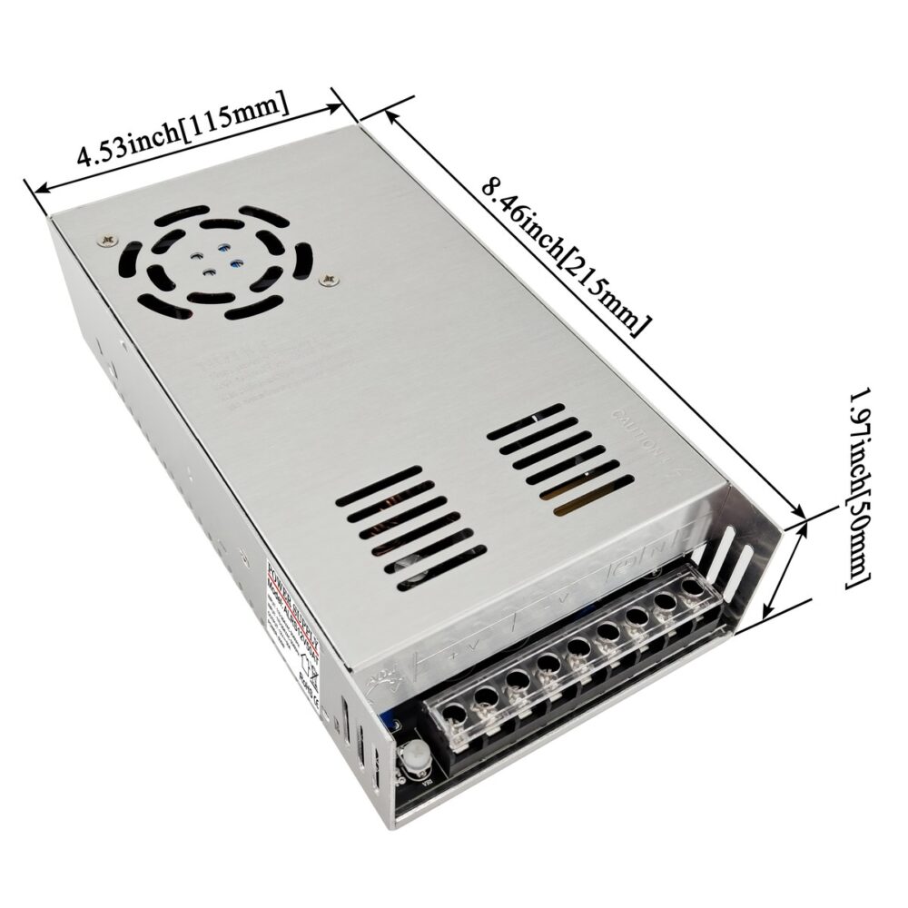 ALRS12V40AT_1 ALRS12V40AT 12V 40A 480W AC DC Switching Power Supply (90 ~ 264V Input)