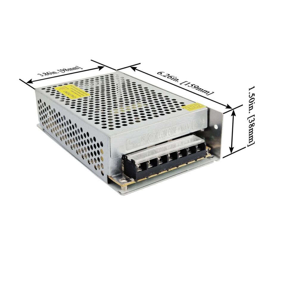 ALRS12V8R4AT 12V 8.4A 100W AC DC Switching Power Supply (90 ~ 264V Input)