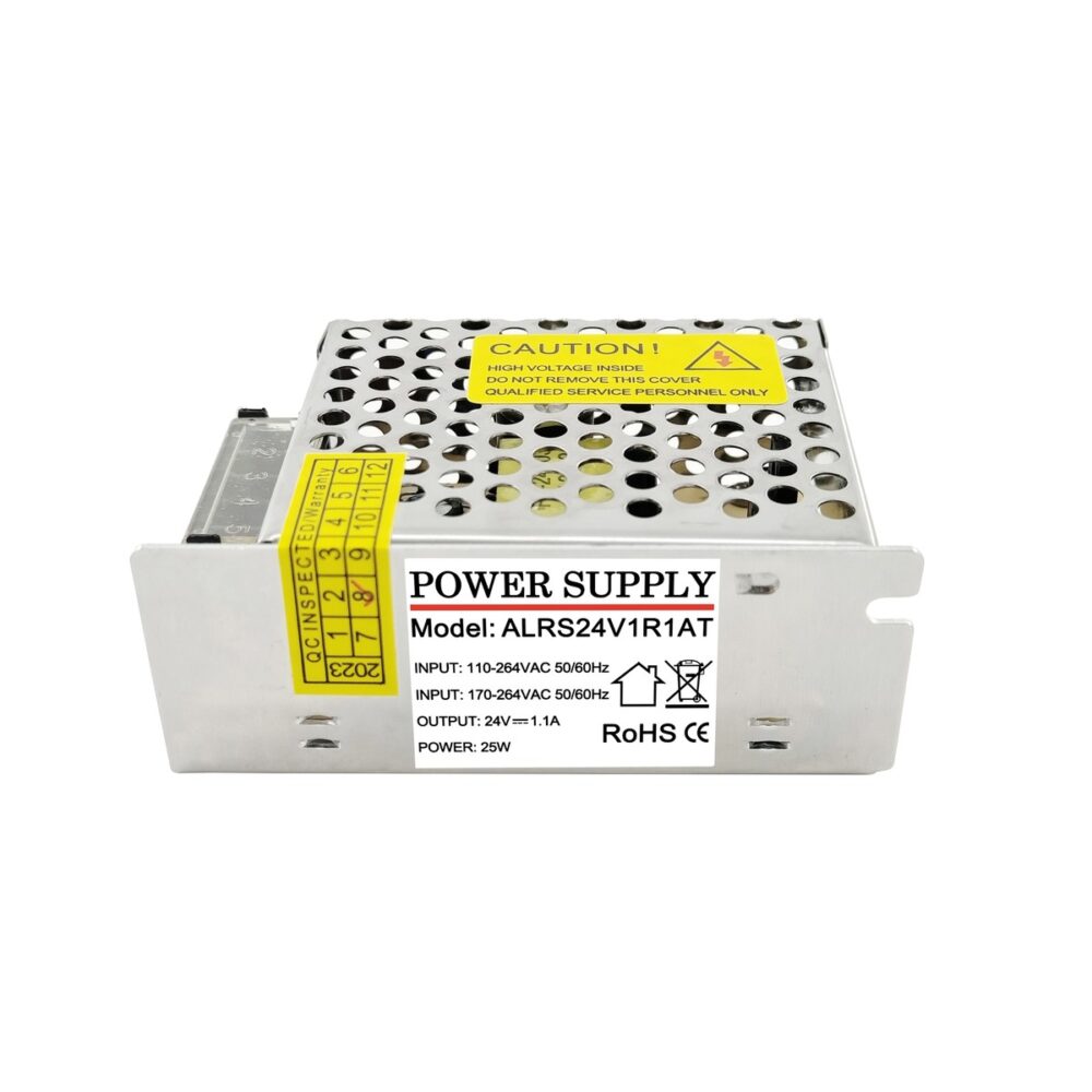 ALRS24V1R1AT 24V 1.1A 25W AC DC Switching Power Supply (90 ~ 264V Input)