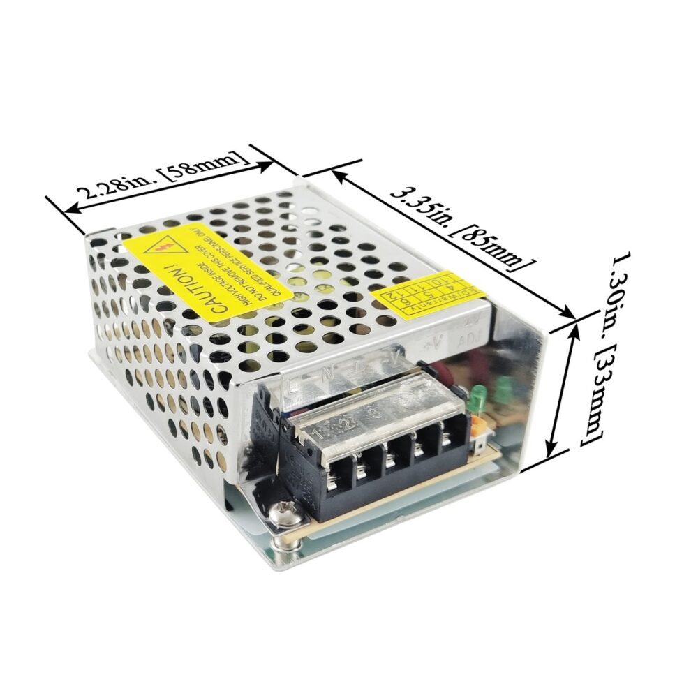 ALRS24V1R5AT 24V 1.5A 36W AC DC Switching Power Supply (90 ~ 264V Input)