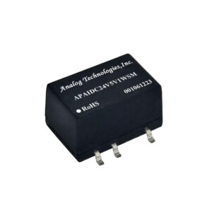 APAIDC24V5V1WSM 5V 200mA 1W Isolated DC-DC Converter (24V Input)