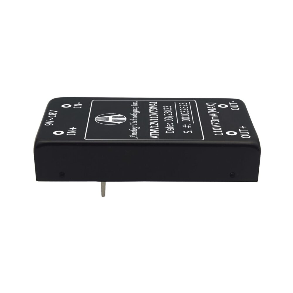 ATMV12V110V73MA1 110V 73mA 8W Isolated DC-DC Converter (12V Input)