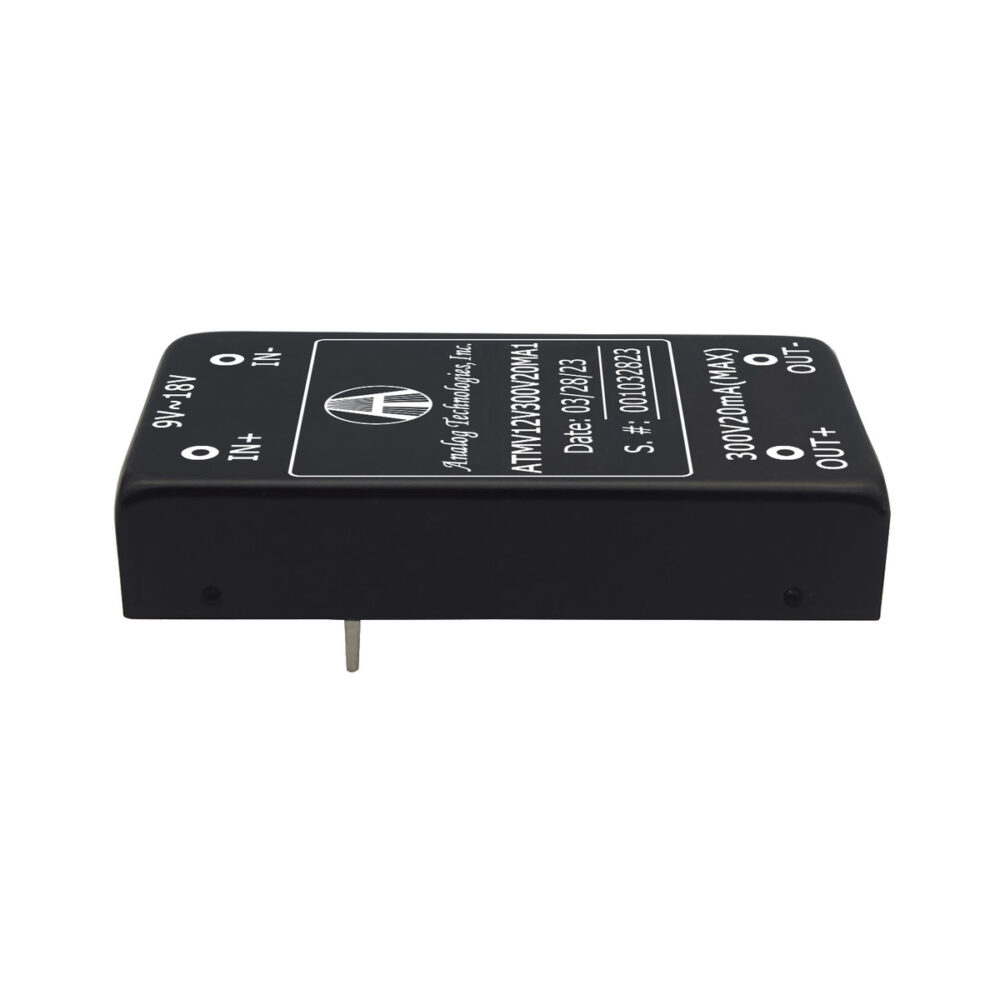 ATMV12V300V20MA1 300V 20mA 6W Isolated DC-DC Converter (12V Input)