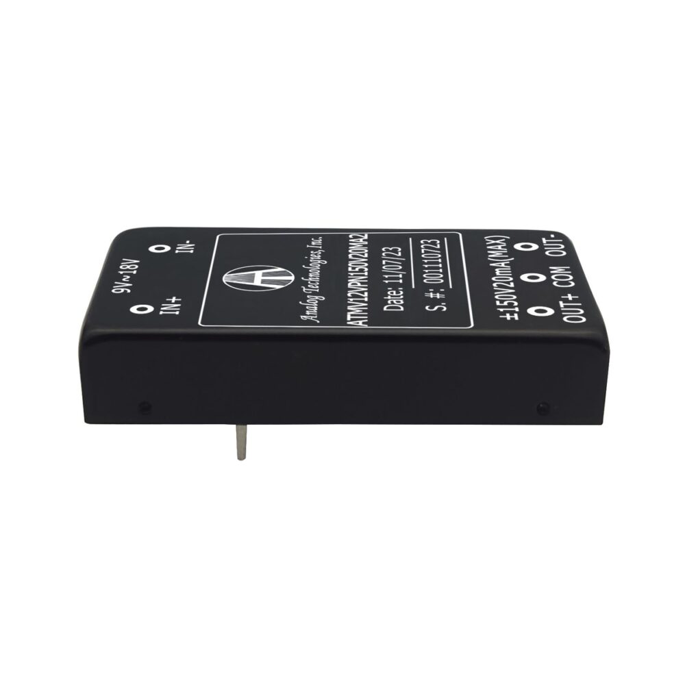 ATMV12VPN150V20MA2_1 ATMV12VPN150V20MA2 ±150V ±20mA 6W Isolated DC-DC Converter (12V Input)