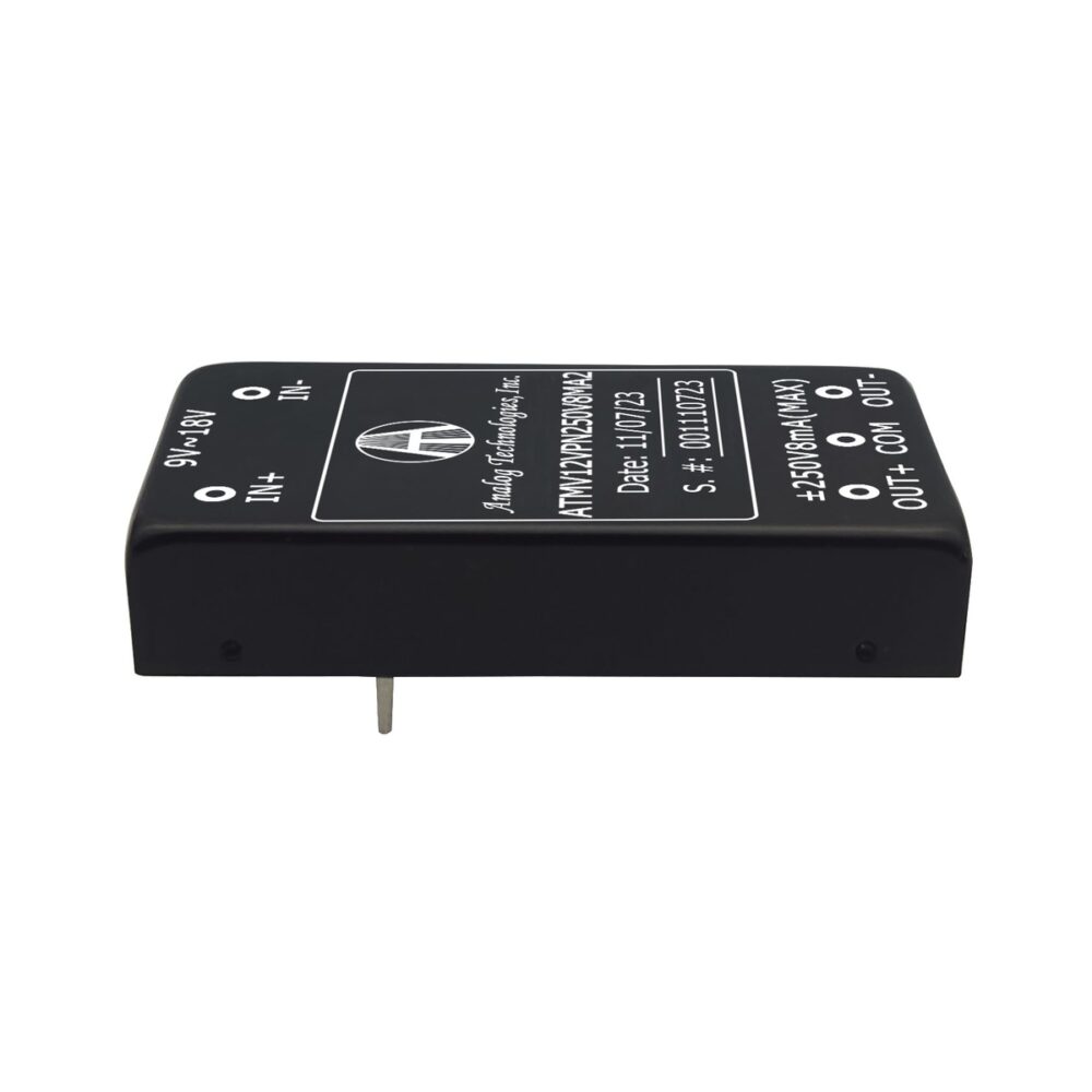 ATMV12VPN250V8MA2_1 ATMV12VPN250V8MA2 ±250V ±8mA 4W Isolated DC-DC Converter (12V Input)