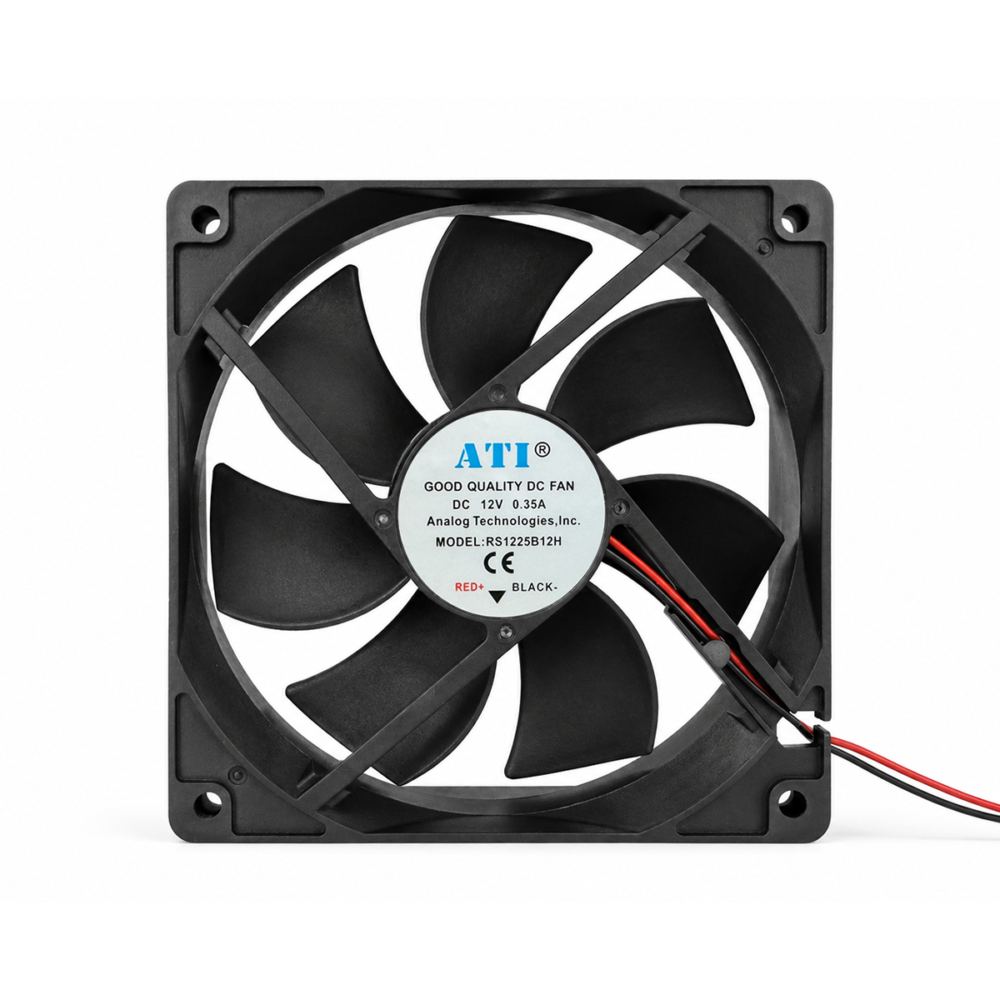 RS1225B12H 12VDC Axial Cooling Fan (120×120×25mm)