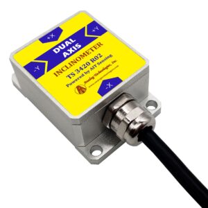 TS-3420-R02-485 Dual Axis ±0.05° ±30° RS485 Tilt Sensor (55×37×24mm)