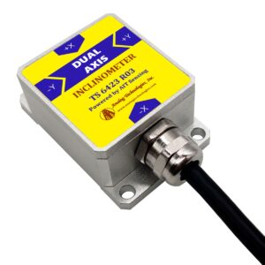 TS-6423-R03 TS-6423-R03-485 Dual Axis ±0.01° ±30° Modbus RTU Tilt Sensor (55×37×24mm)