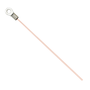 ath-lug-L2B ATH100KL2C 100KΩ 1% 3950K NTC Thermistor (Ring Lug, Bare Leads)
