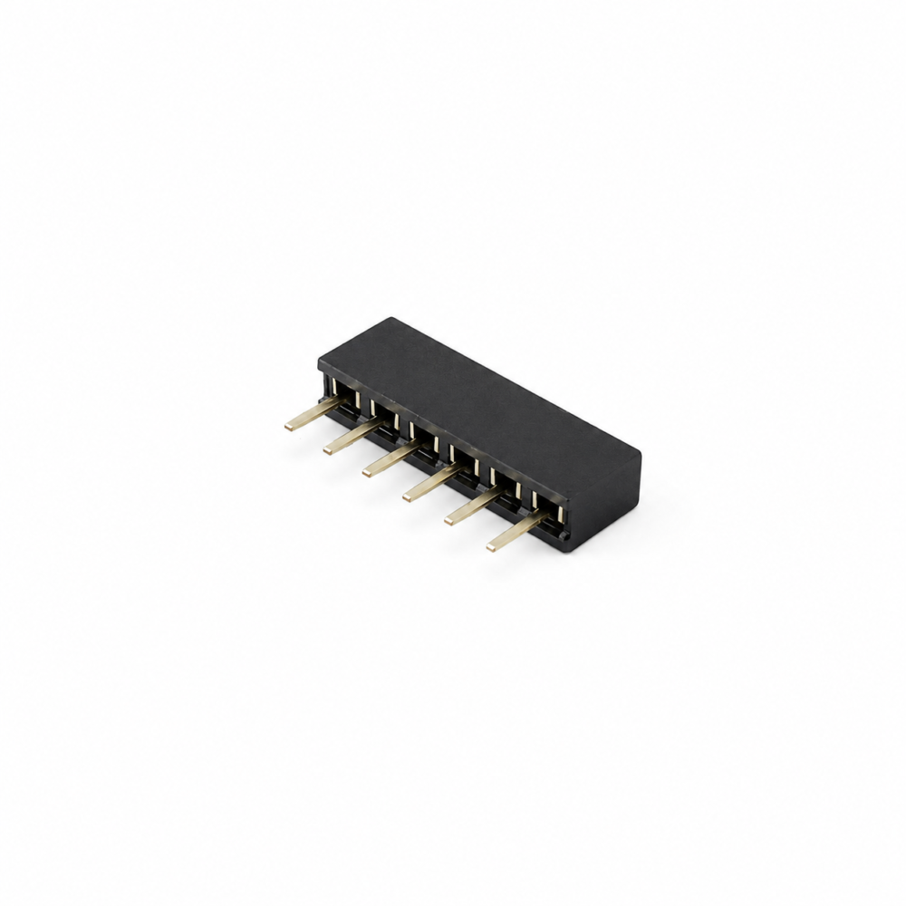 ATDSC2MM6P ATDSC2MM6P 6-Pin DIP Socket for DIP Laser Drivers (3A, 2mm Pitch)